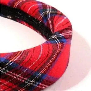 Accessories | New Luxe Red Tartan Plaid Classic Prep Holiday  display picture 2